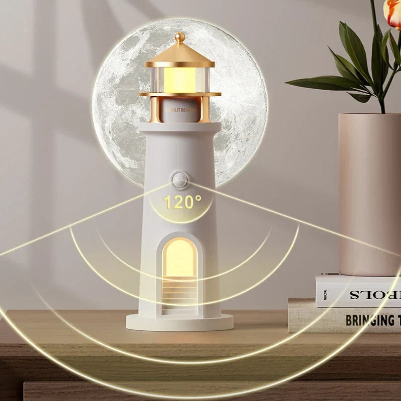 Moonlight Lighthouse Night Light