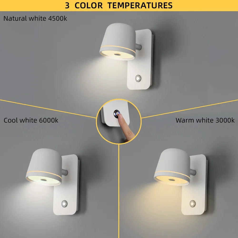 Dimmable Touch LED Wall Lamp