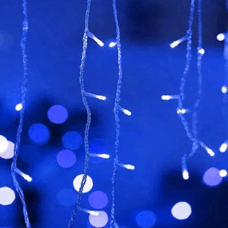 LED Icicle String Lights – 5m Outdoor Decor
