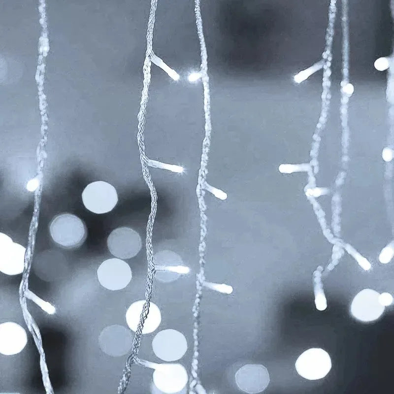 LED Icicle String Lights – 5m Outdoor Decor
