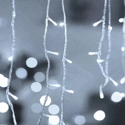 LED Icicle String Lights – 5m Outdoor Decor
